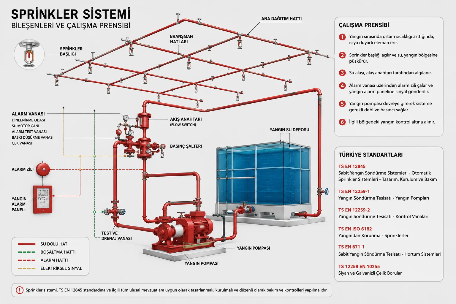 Sprinkler Sistemi Nedir? Nasıl Çalışır?